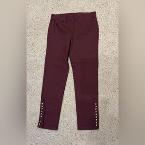 Soft Surroundings Pull on Plum Jeans